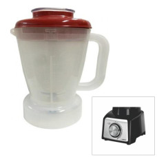 COPO MONDIAL L1000 TRANSLÚCIDO (TAMPA VERMELHA)