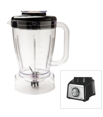 COPO MONDIAL L1000/ TURBO INOX L1200W CRISTAL (Tampa Pto) 