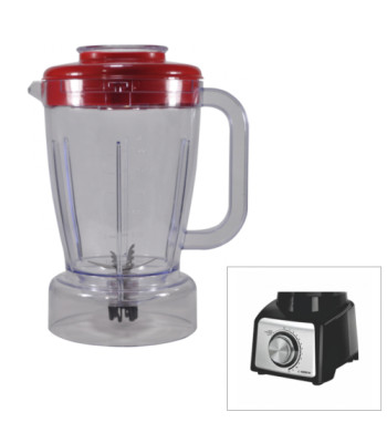 COPO MONDIAL L1000/  TURBO INOX L1200W CRISTAL (Tampa Verm)