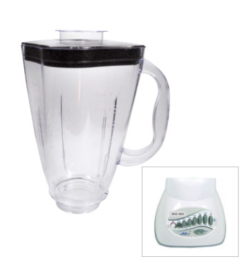 COPO OSTER COMUM MOD 6805 CRISTAL SANGEL - TAMPA PRETA