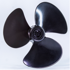 HÉLICE BRITANIA 30 CM SUPER TURBO SILENCIUM PRETA (3 PÁS)