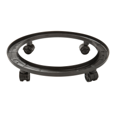 SUPORTE PARA BOTIJÃO DE GÁS COM RODINHAS (PRETO)